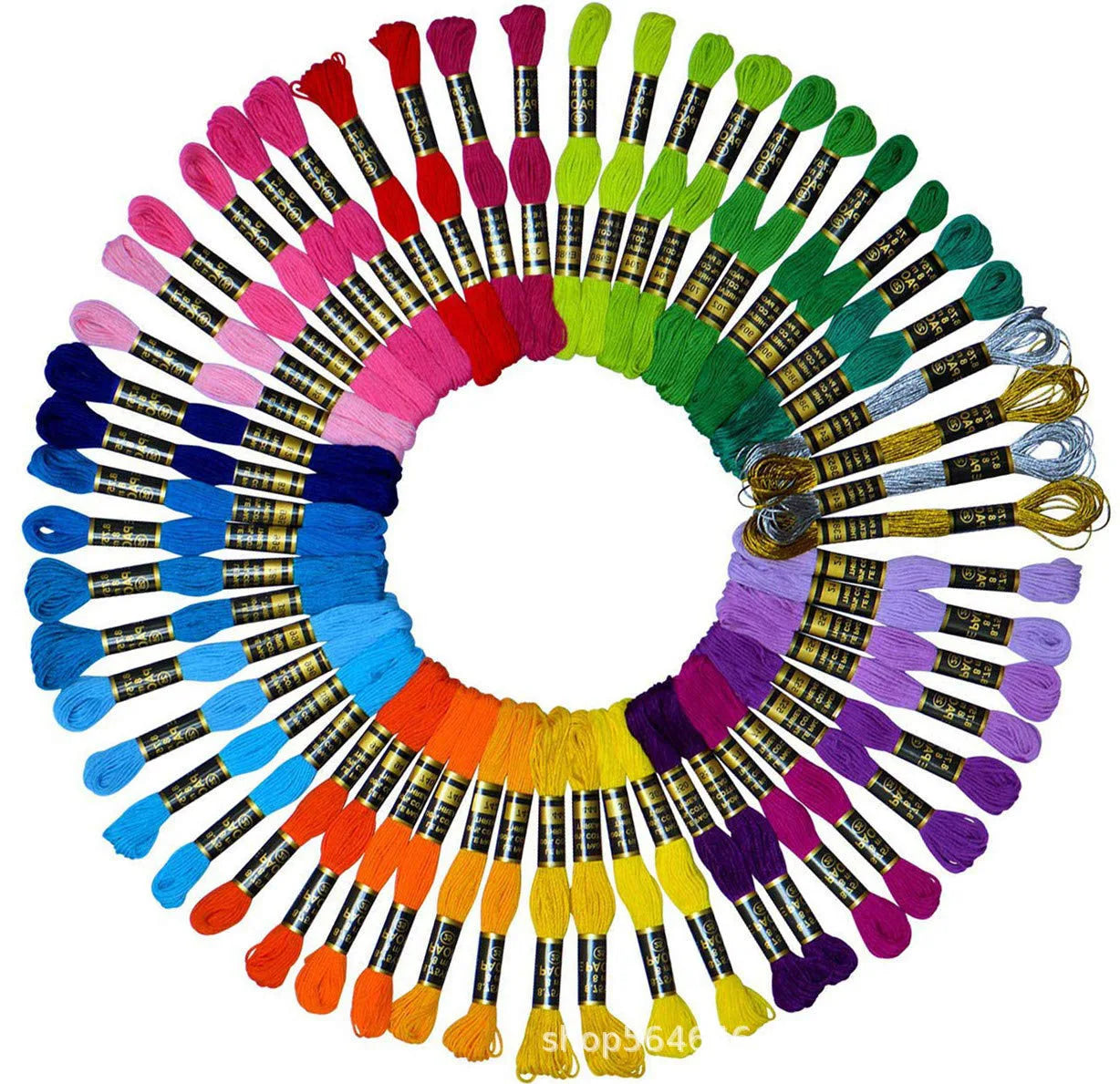 Mendly Thread 50 pcs Random Color